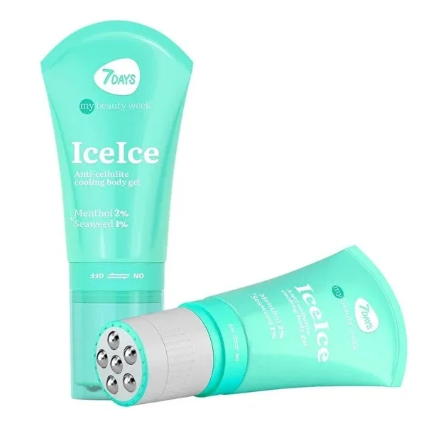 7Days My Beauty Week Anti-Cellulite Refreshing Body Cream Roller Gel IceIce 130 ml