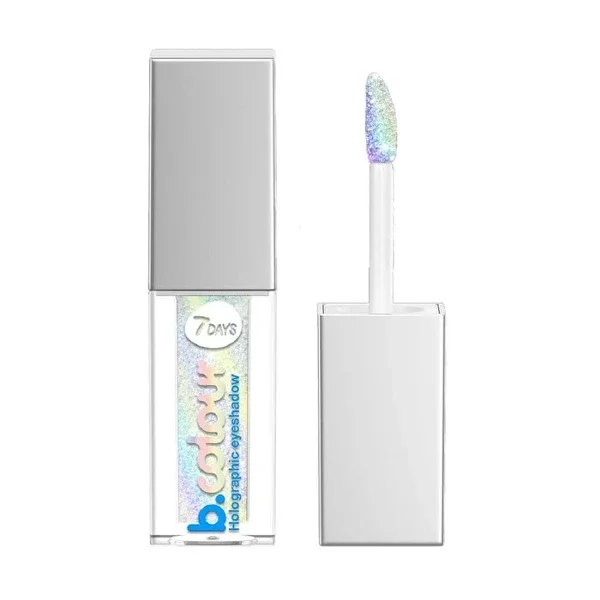 7Days B.Colour Holographic Liquid Eyeshadow 01 Crystal 1 pcs
