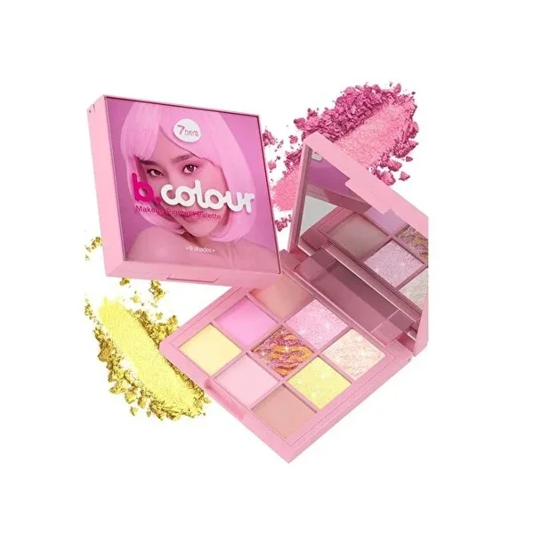 7Days B.Colour Eyeshadow Palette 03 Bubblegum 1 pcs