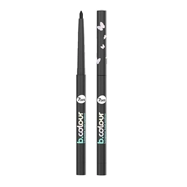 7Days B.Colour Longwear Kajal Eyeliner 07 Black 1 pcs