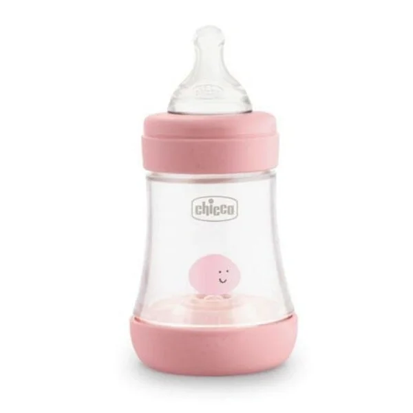 Chicco Intui-flow System 5 perfect 0 m+ Baby Bottle 150 ml - Pink