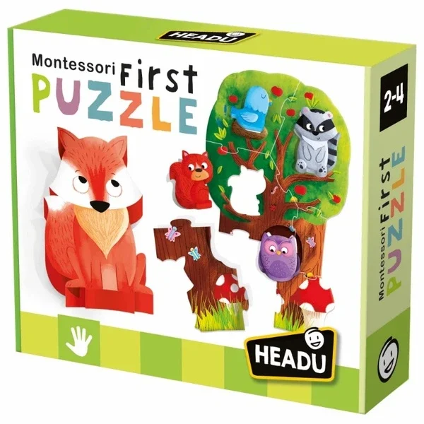 Headu Montessori First Puzzle Forest (2-4 years Old)