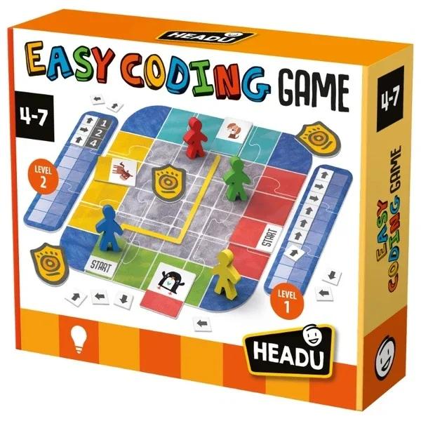 Headu Easy Coding Game - Easy Coding Game (4-8 years Old)