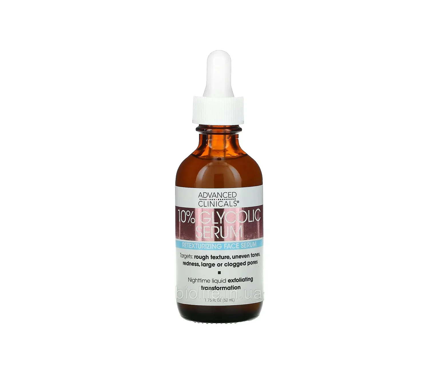 Advanced Clinicals 10% Glycolic Serum 52 ml