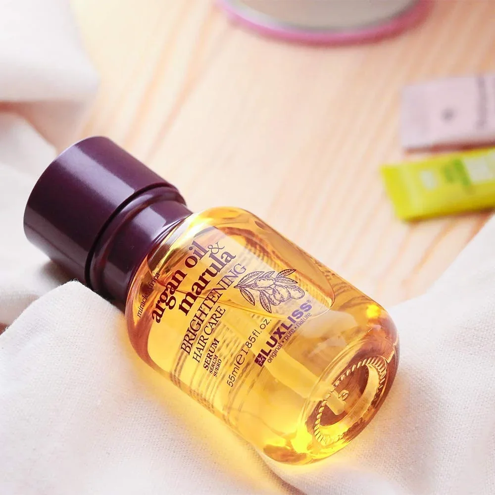 Luxliss Argan Oil - Marula Brightening Hair Care Serum 55 ml
