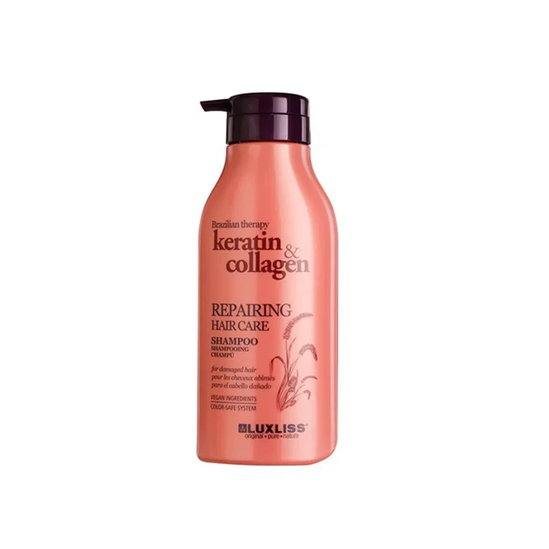 Luxliss Keratin Collagen Repairing Hair Care Shampoo 500 ml
