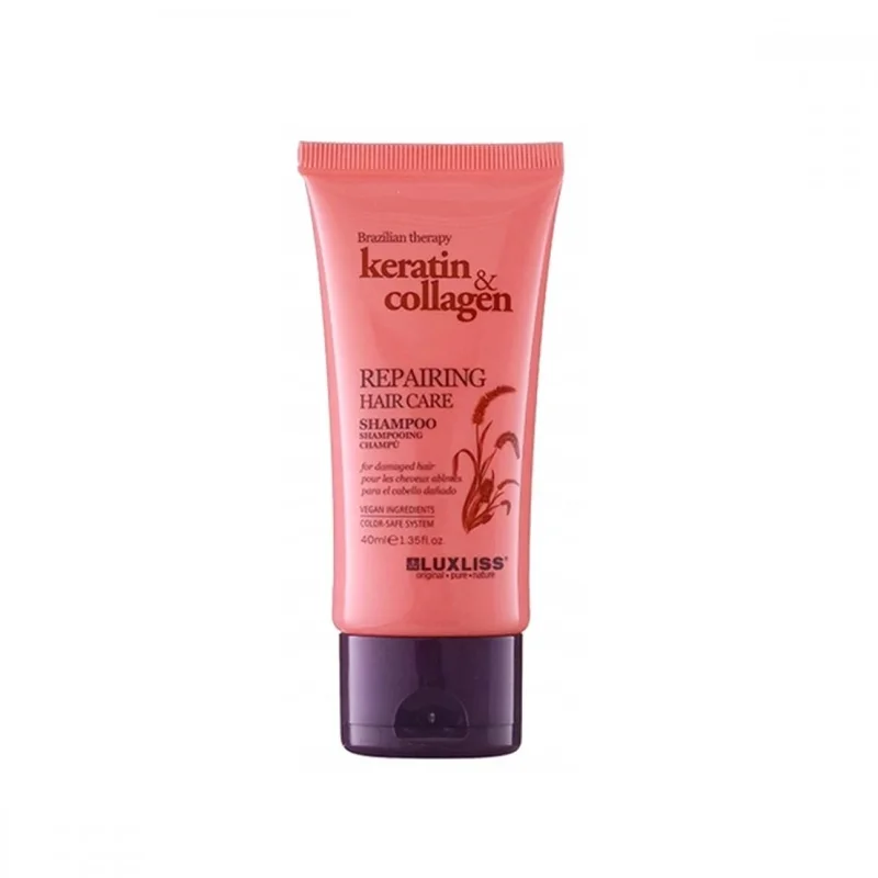 Luxliss Keratin Collagen Repair Shampoo 40ml - Hair Repair