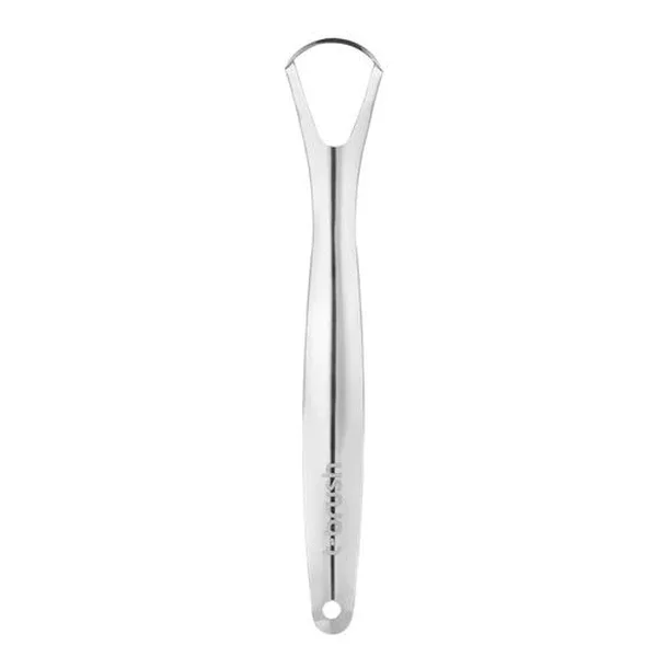 T-Brush Stainless Steel Tongue Cleaner for Fresh Breath