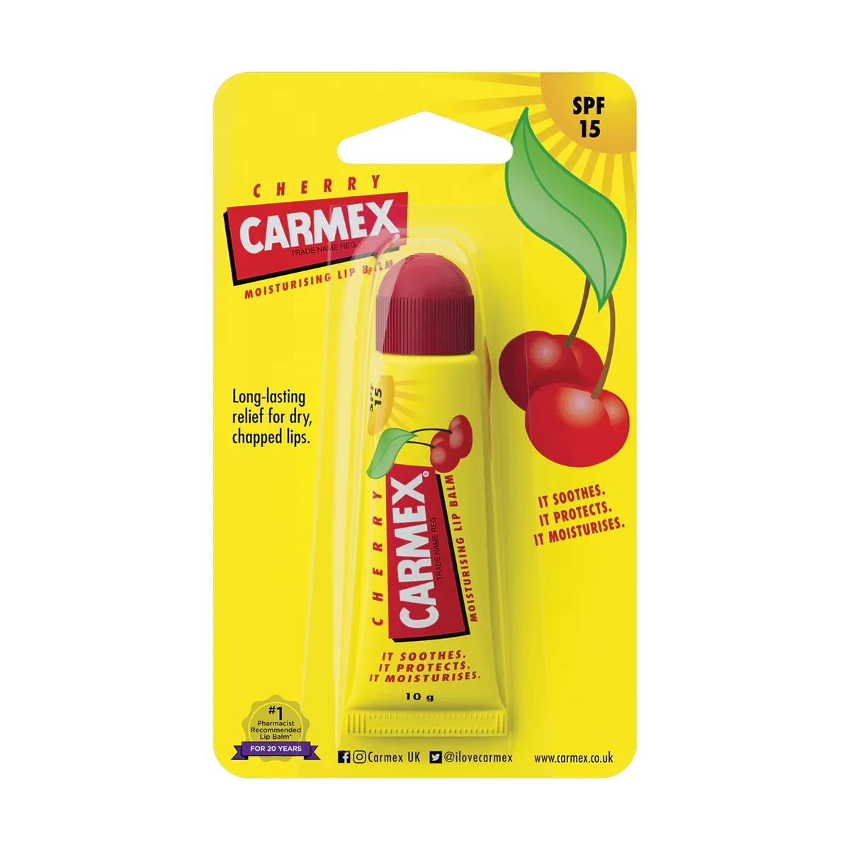 Бальзам для губ Carmex Вишня 10 г