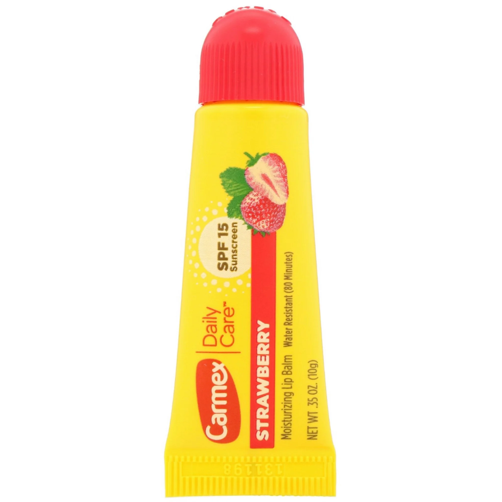 Carmex Strawberry Lip Balm Stick SPF 15 - 10g Moisturizer