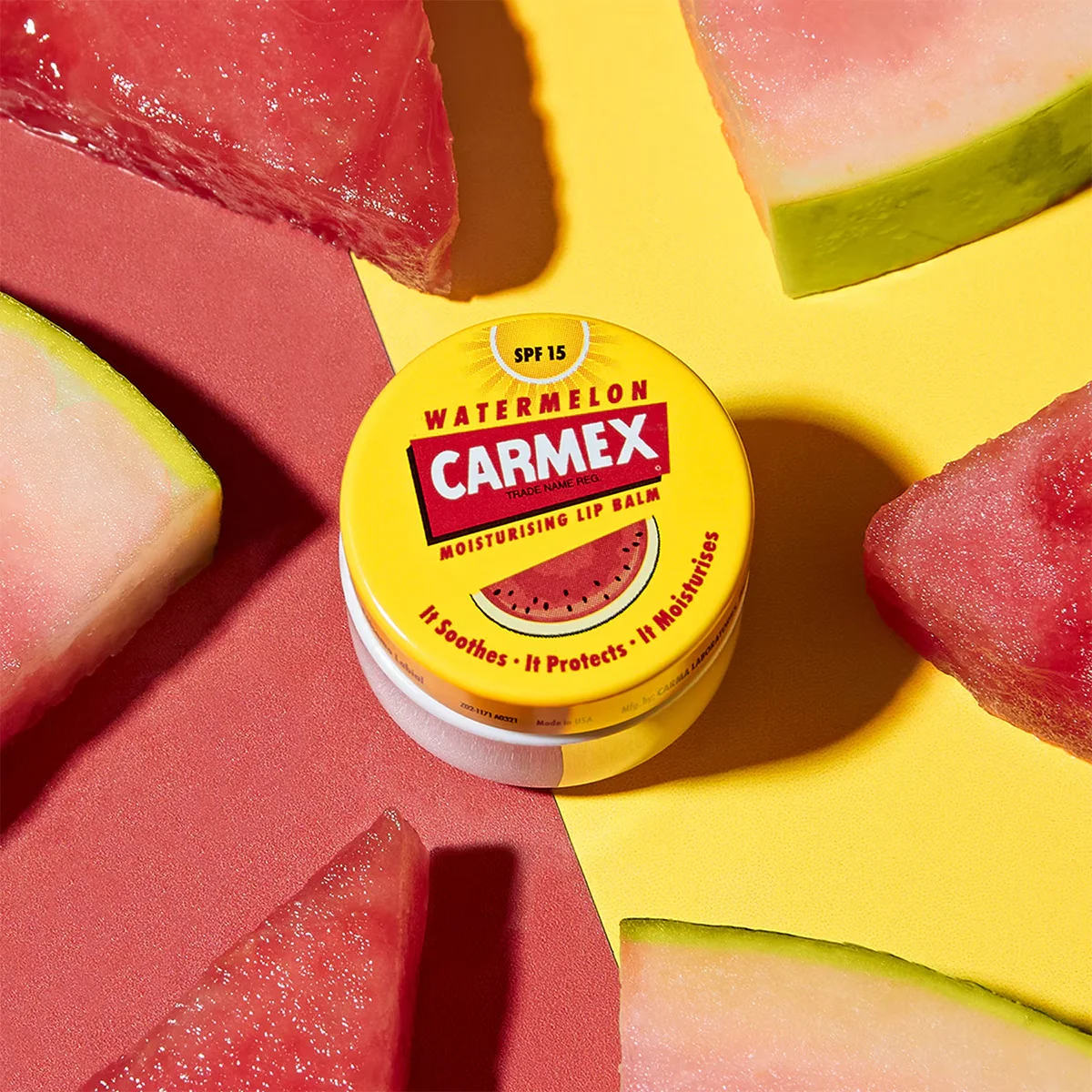 Carmex Jar Lip Balm Watermelon Spf15 7.5 g