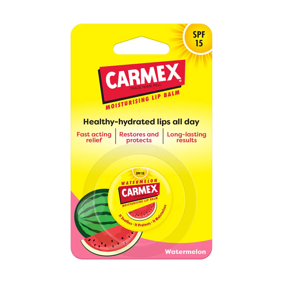 CARMEX Wassermelonen Lippenbalsam Dose SPF 15