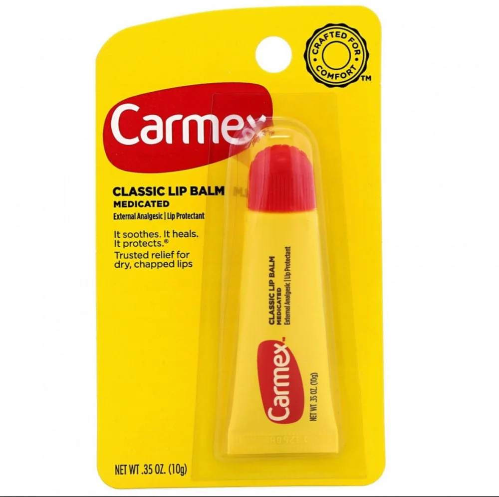 Carmex Classic Lip Balm 10g - Moisturizing & Soothing Relief