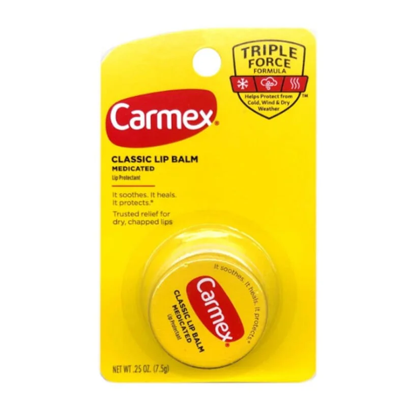 Carmex Klassischer Feuchtigkeitsspendender Lippenbalsam, 7,5g