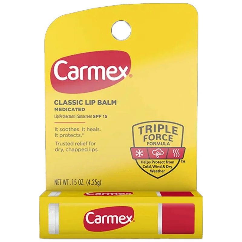 Бальзам для губ Carmex Классический SPF 15 - Увлажняющая защита 4.25г
