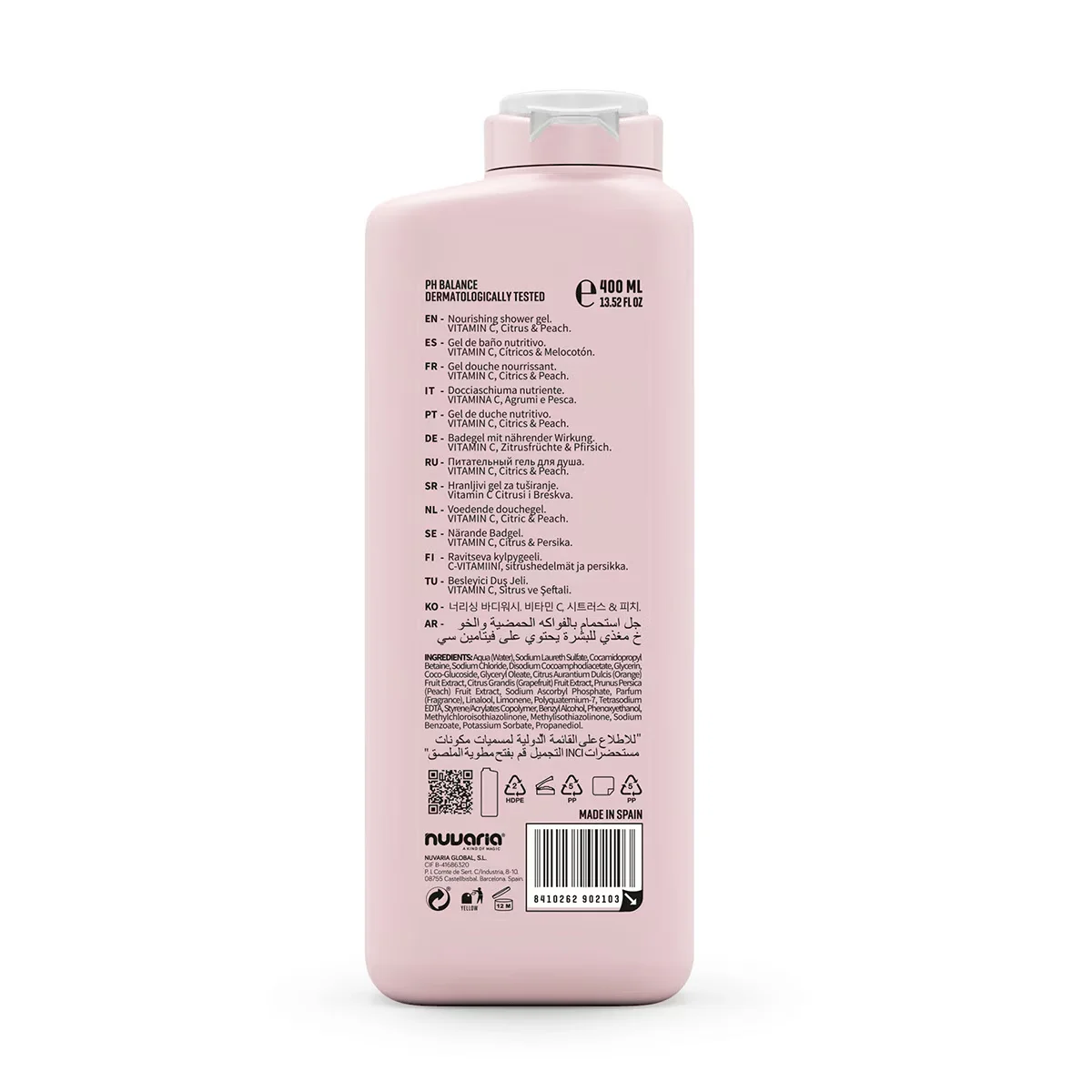 Dicora Urban Fit Urban Fit Shower Gel Vitamin C Citrus &amp; Apricot 400 ml