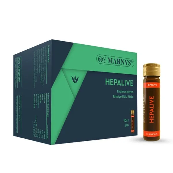 Marnys Hepalive Artichoke 10 ml 20 ampoules
