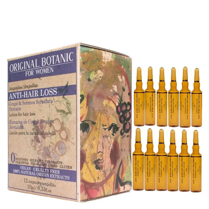 Original Botanic Anti-hair Loss Vegan Ampoule Women 12 x10 ml