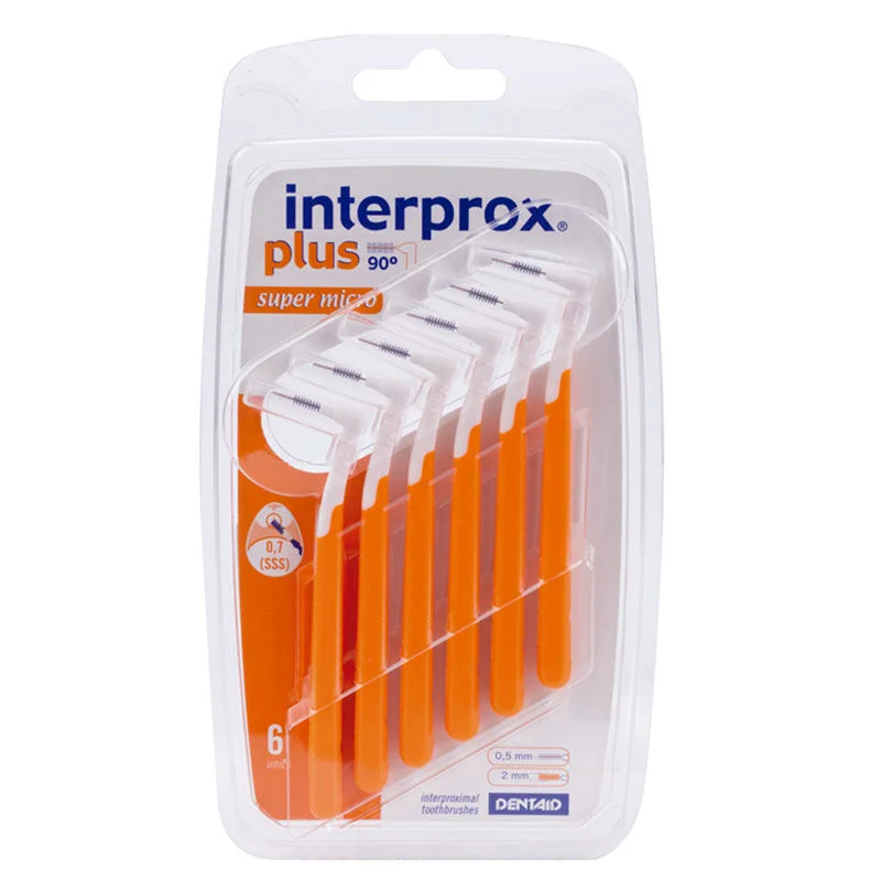 Dentaid Interprox Plus 2 g Supermicro Blister 6 pcs - Orange - N5251461