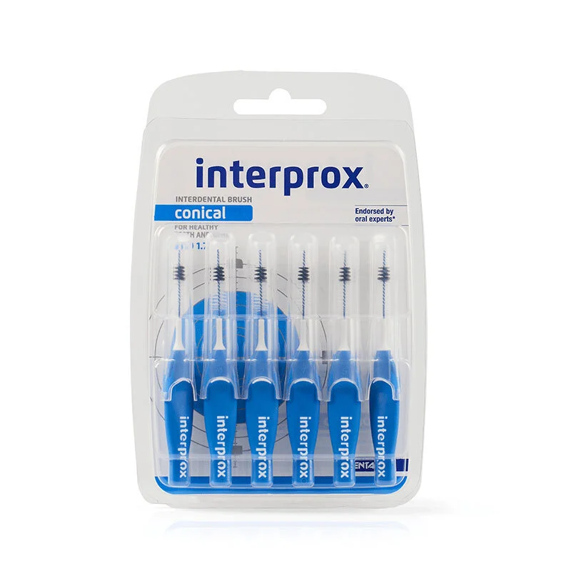 Dentaid Interprox 4 g Conical Blister 6 pcs - Blue - N31189