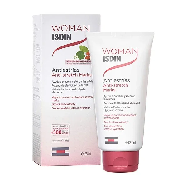 Stretch Mark Treatment Cream for Skin and Pregnancy by Isdin 250 ml