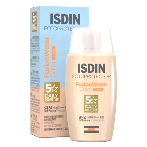 Isdin Fusion Water Color Light Sunscreen SPF 50 - 50 ml