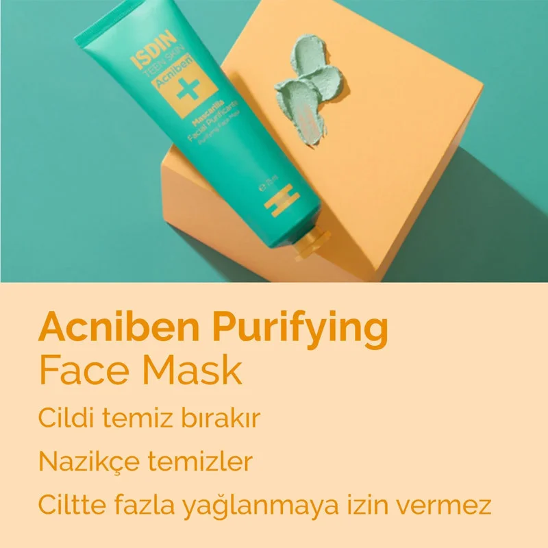Isdin Teen Acne Treatment Facial Purifying Mask - 75 ml