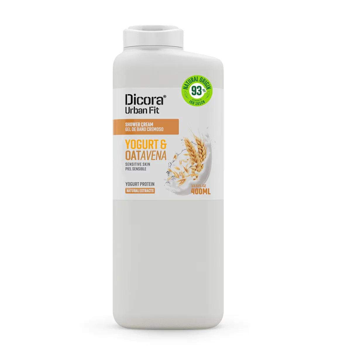 Dicora Urban Fit جل استحمام ديكورا أوربان فيت أوربان فيت بالزبادي والشوفان 400 مل