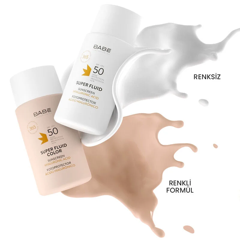 Солнцезащитный крем Babe Sun SPF 50 суперфлюид 50 мл - тональный
