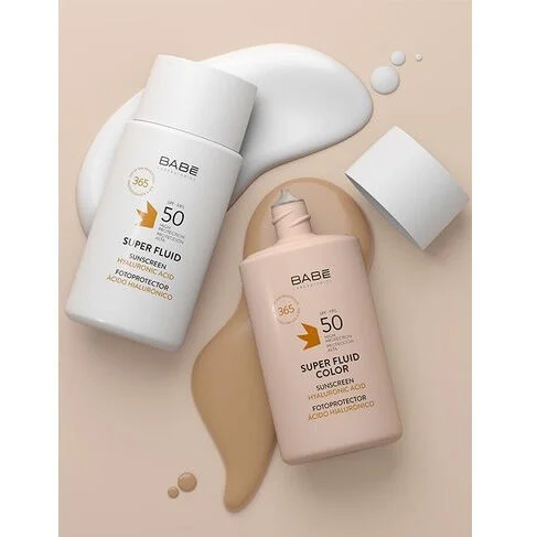 Солнцезащитный крем Babe Sun SPF 50 суперфлюид 50 мл - тональный