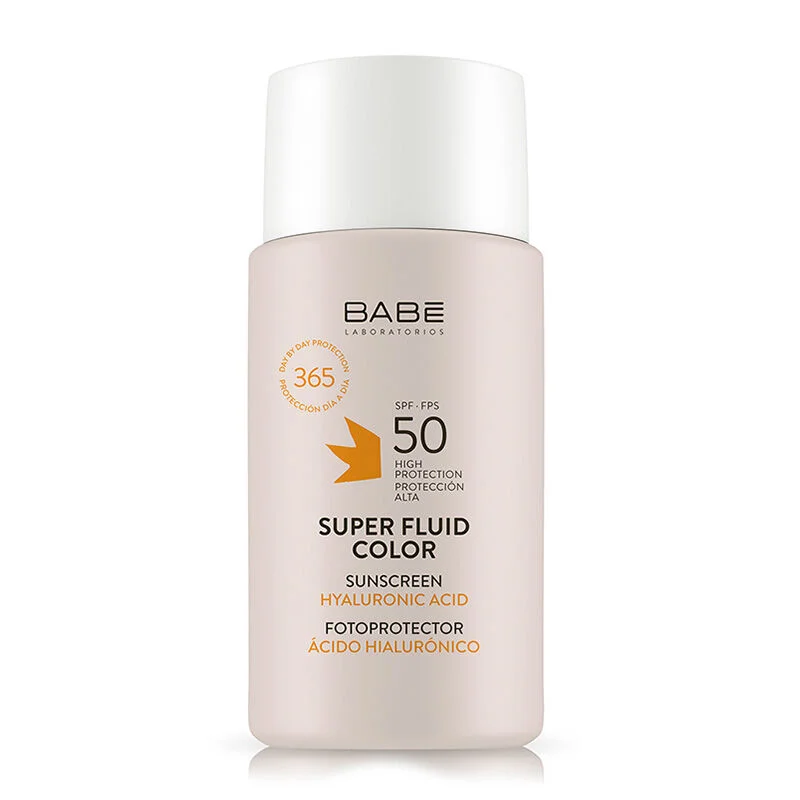 Babe Sun Spf 50 super Fluid Sunscreen 50 ml - Tinted