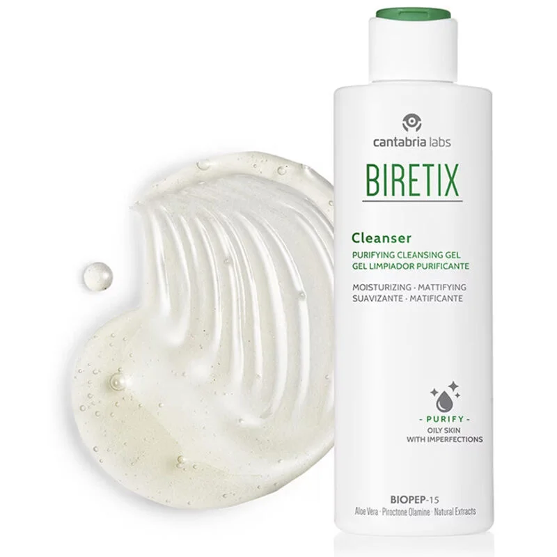 Endocare Biretix Cleanser Purifying Cleansing Gel 200 ml