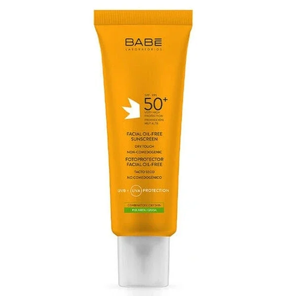 Babe Spf 50 oil-free Sunscreen For Face 50 ml