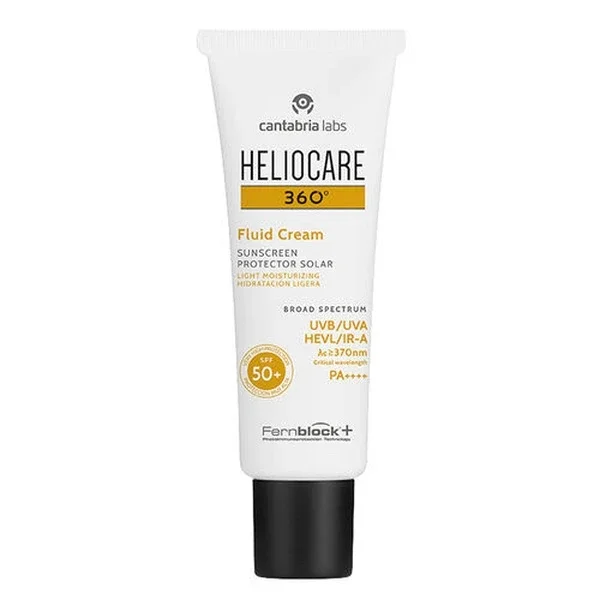 Heliocare 360 Fluid SPF 50 Sunscreen Cream - 50ml Protection