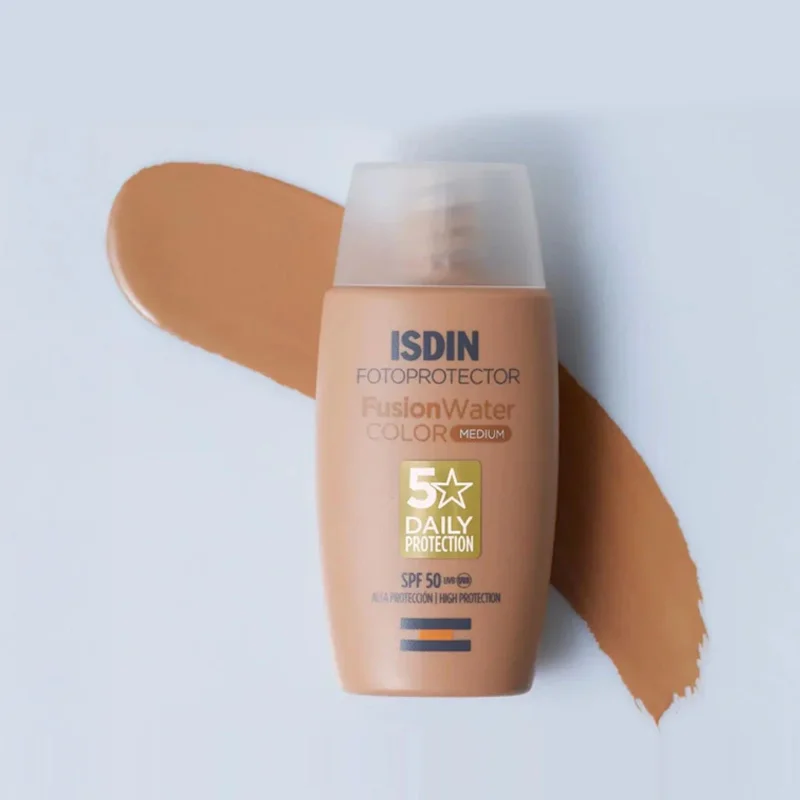 Isdin Photo Protector Fusion Sunscreen with Tinted Skin (Regular Bronze) SPF 50 - 50ml
