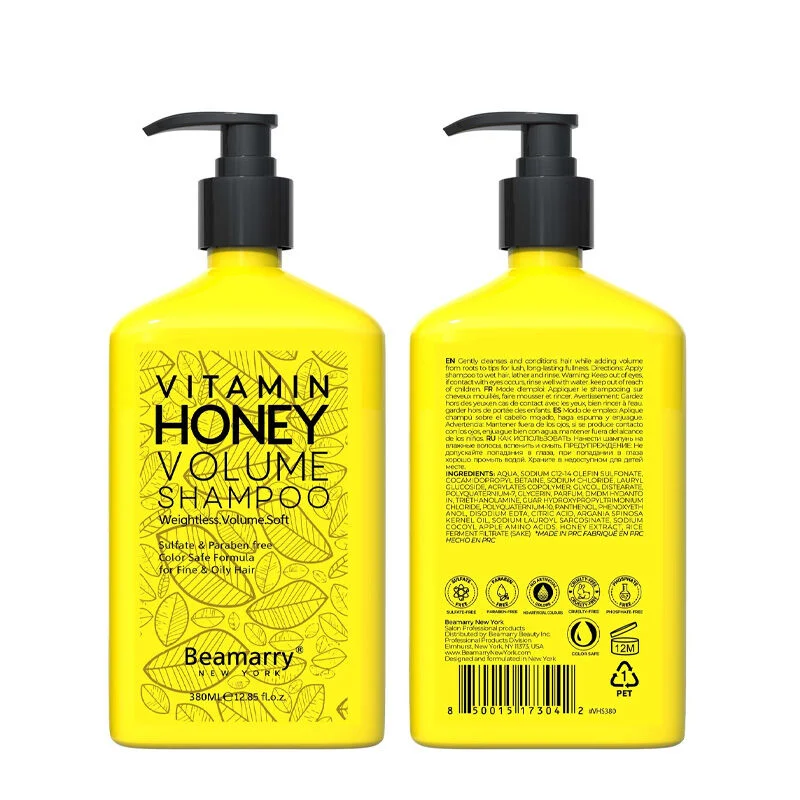 Beamarry Vitamin Honig Volumen Shampoo - 380ml