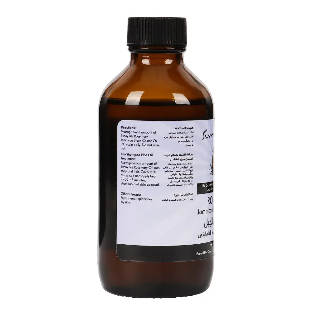 Rosmarinöl mit jamaikanischem schwarzem Rizinusöl 118 ml von Sunny Isle