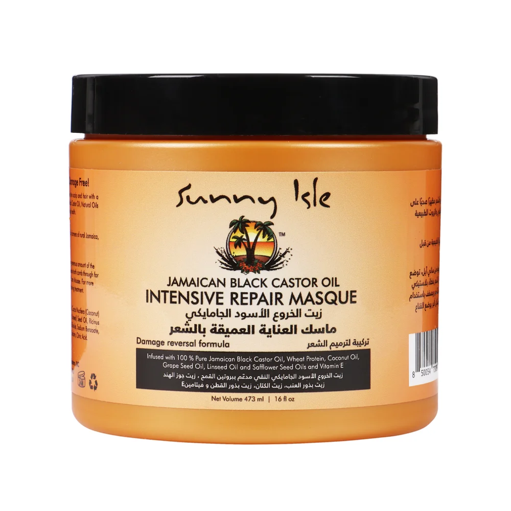 Jamaican Black Castor Oil Hair Mask for Hair Repair by Sani El 473 ml