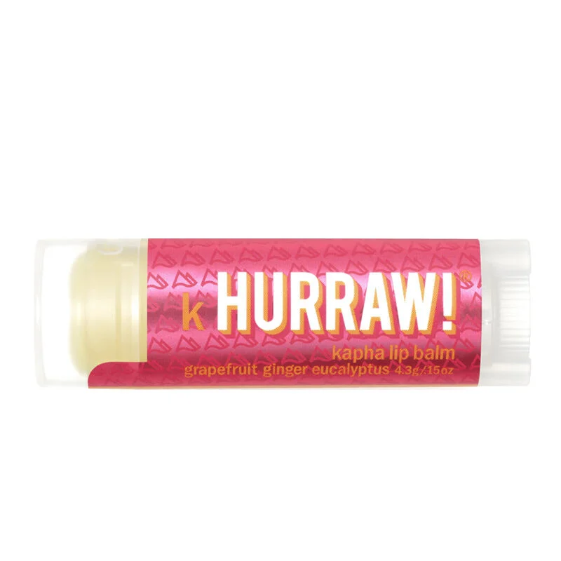 Hurraw مرطب شفاه هورو كافا جريب فروت زنجبيل أوكالبتوس 4.3 غرام