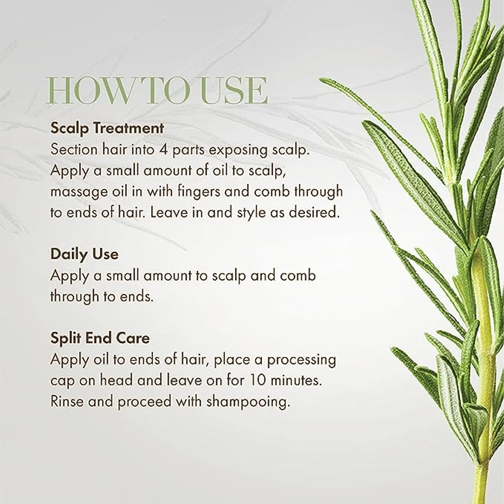 Mielle Organics Rosemary Mint Scalp And Hair Strengthening Oil