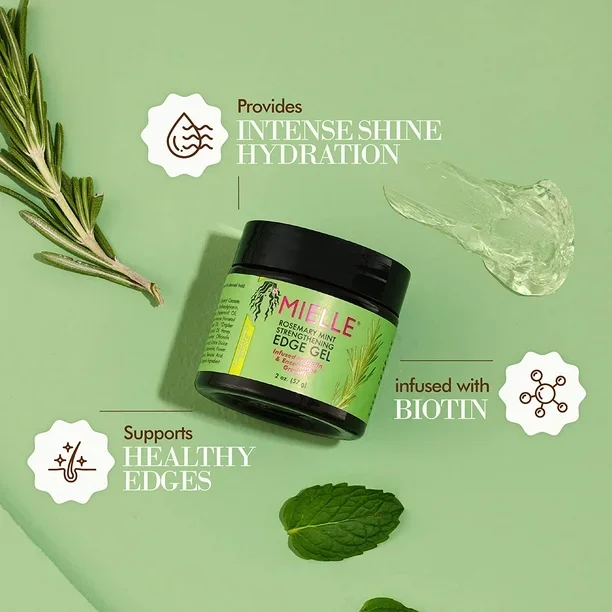 Гель для укладки с розмарином и мятой 57 г от Mielle Organics