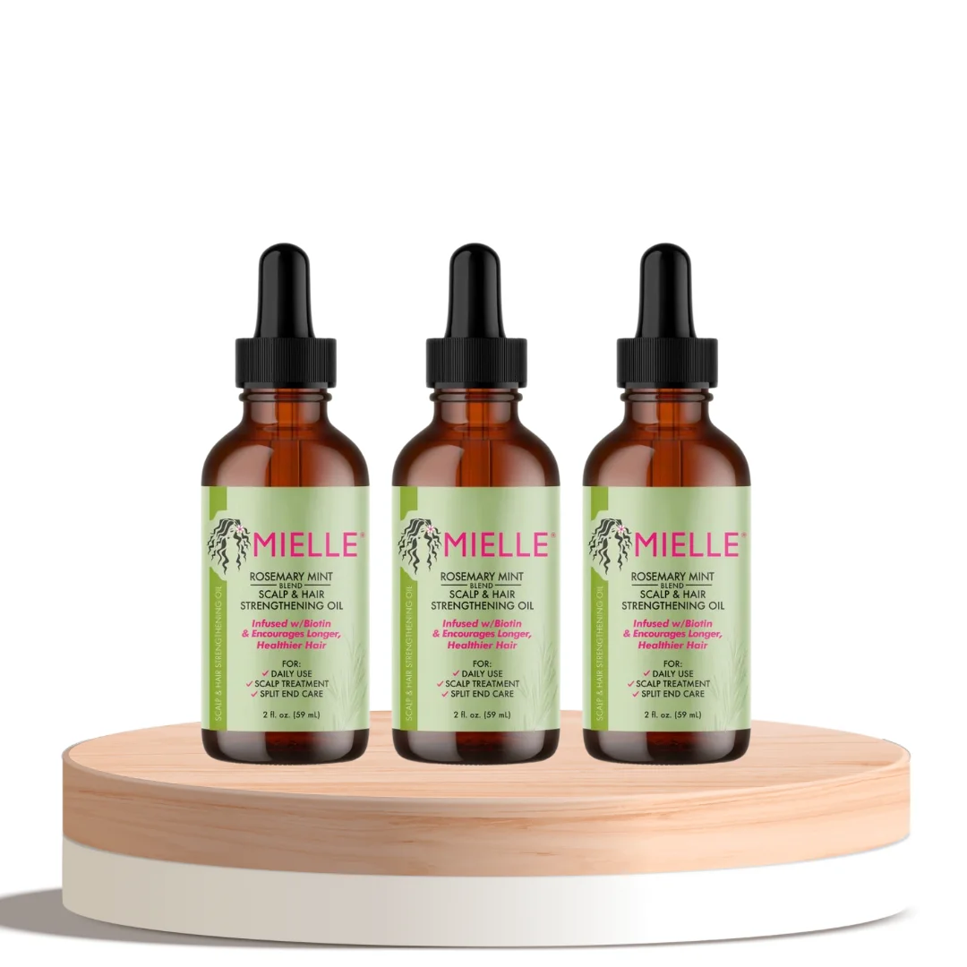 Rosemary and Mint Oil Offer from Meili Organics, Three 59 ml Bottles