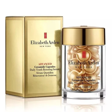 Elizabeth Arden Advanced Daily Face Serum with Ceramides, 30 Capsules