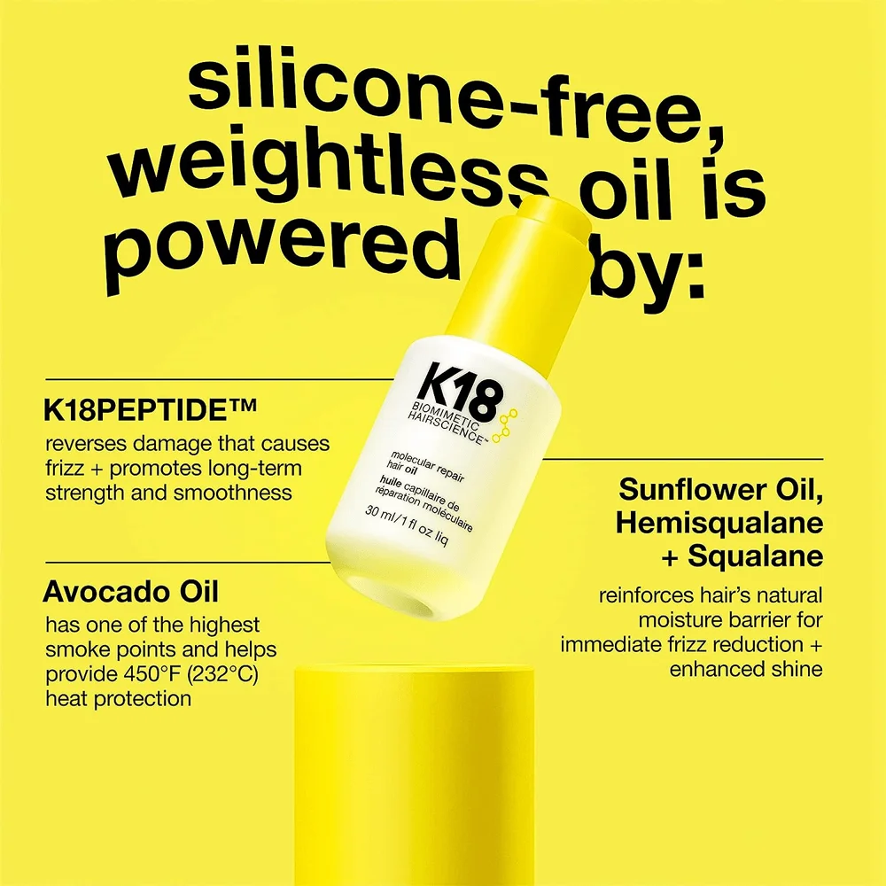 K18 Molecular Repair Hair Oil - 30 ml