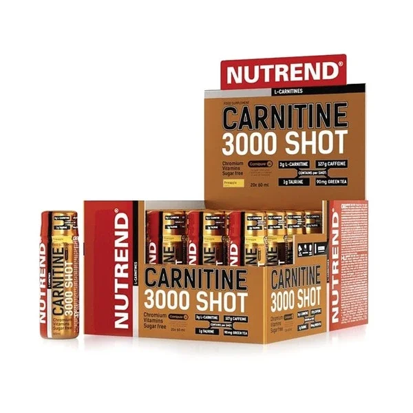 Nutrend Carnitine Shot 3000 shot 20 ampoules