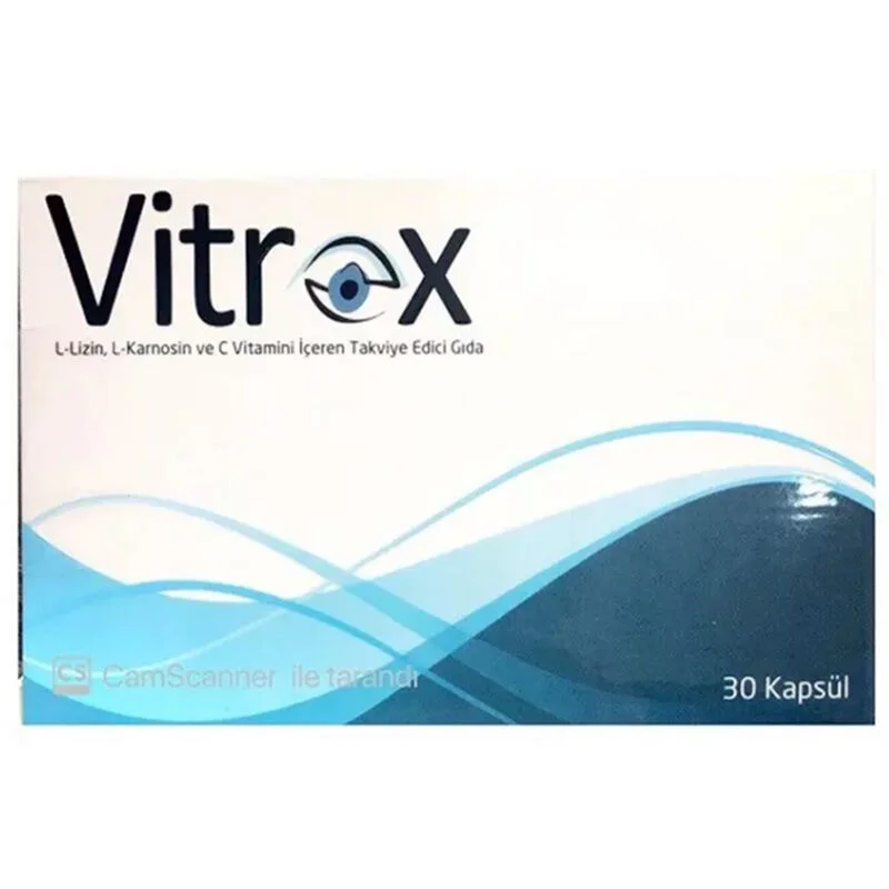Vitrex Vitamin C Supplement Food 30 capsules