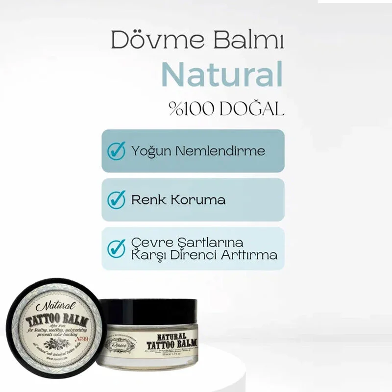 Бальзам для татуировок Rosece Natural 50 мл