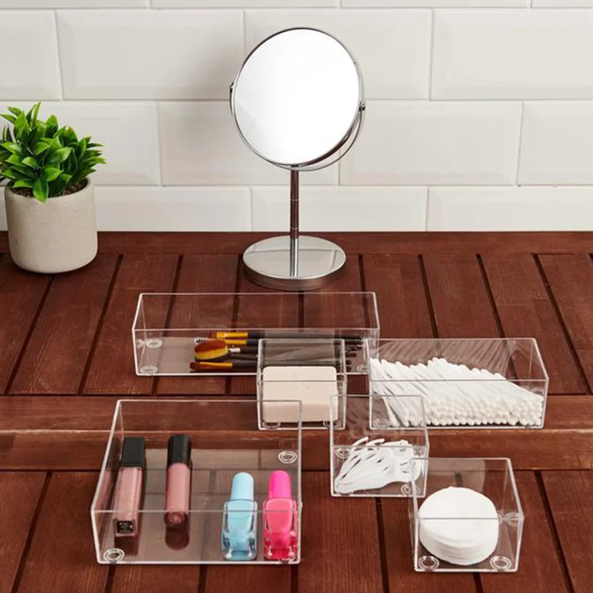 Esda 6-teiliges Kunststoff-Schubladen-Organizer-Set