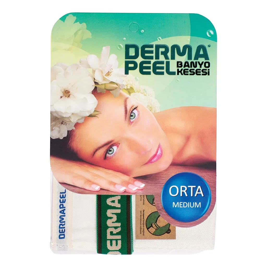 Dermapeel Unisex Badehandschuh Medium
