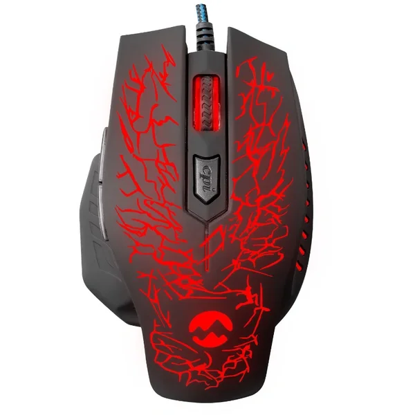 Everest Usb Black Gaming Mouse Sm-700